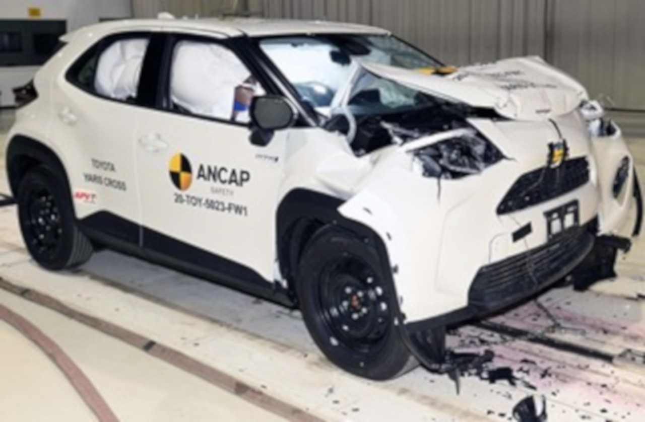 Toyota Yaris Cross 2021: crash test EuroNcap