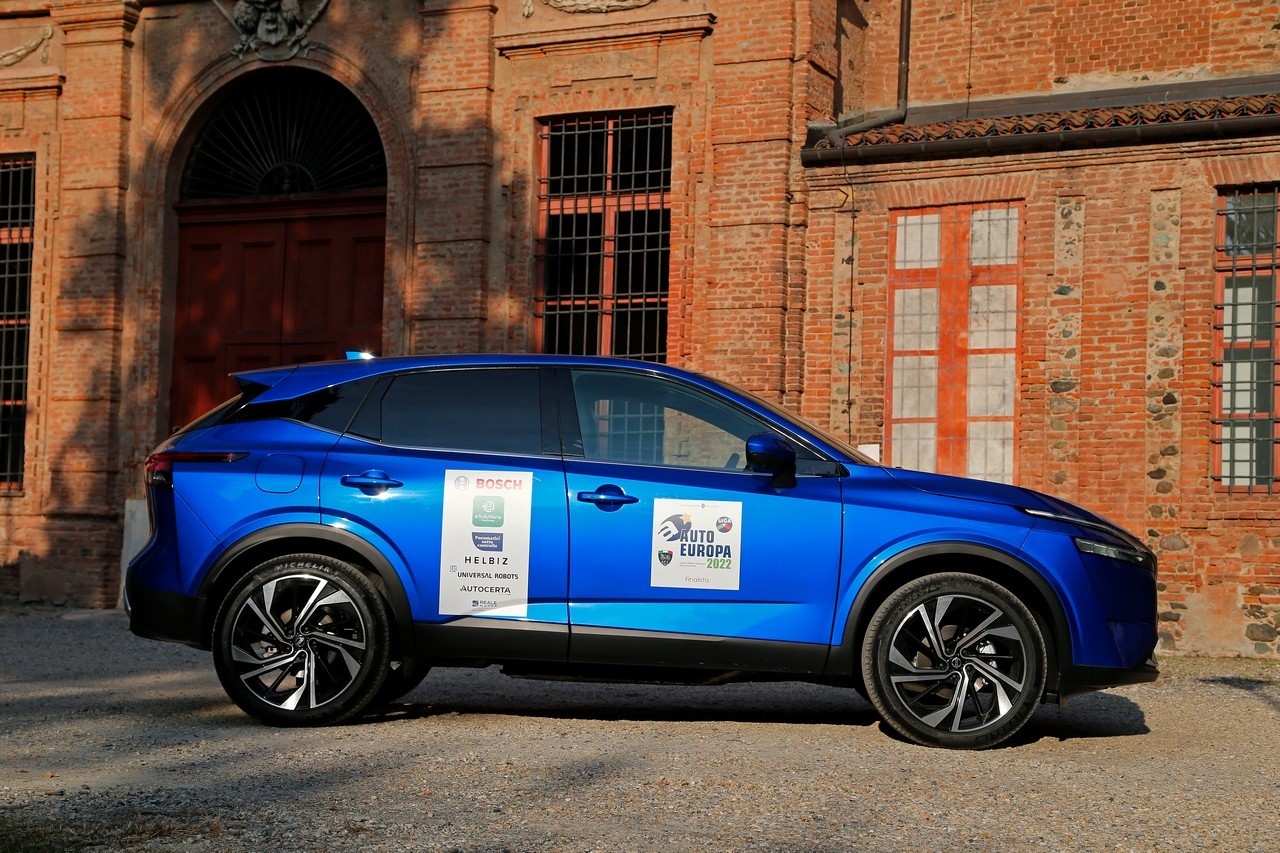 Nissan Qashqai è Auto Europa 2022 per la giuria popolare del premio Uiga