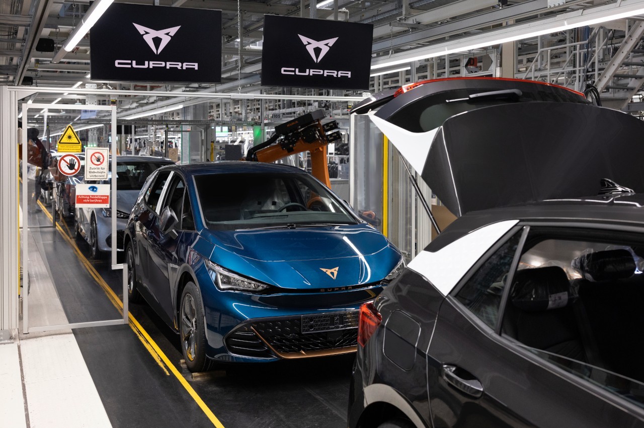 Cupra Born, le fasi di produzione dei primi esemplari a Zwickau