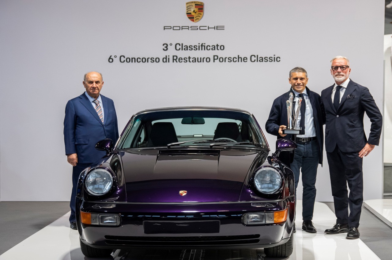 Porsche ad Auto e Moto d'Epoca 2021