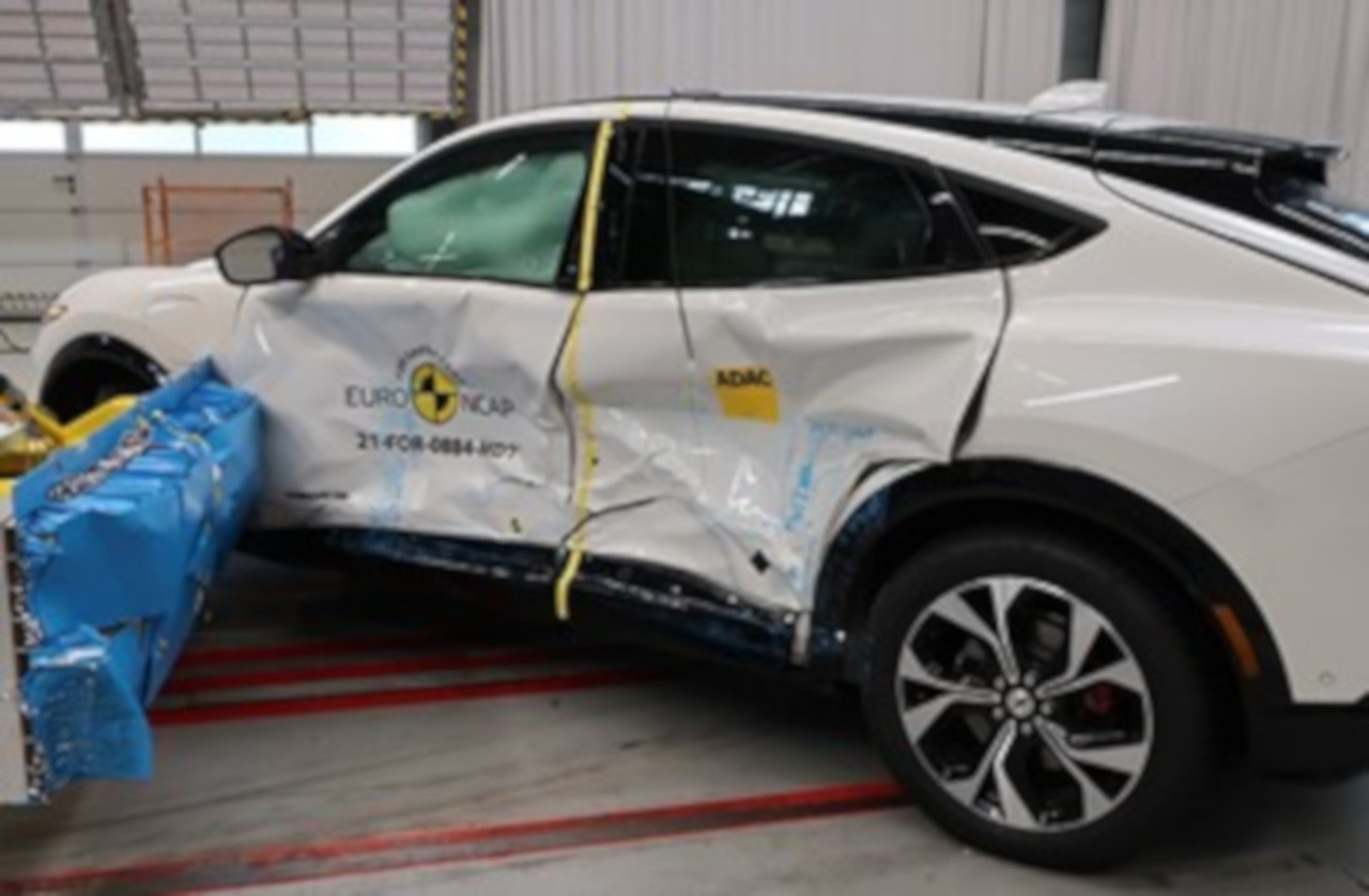 Ford Mustang Mach-E: crash test EuroNcap 2021