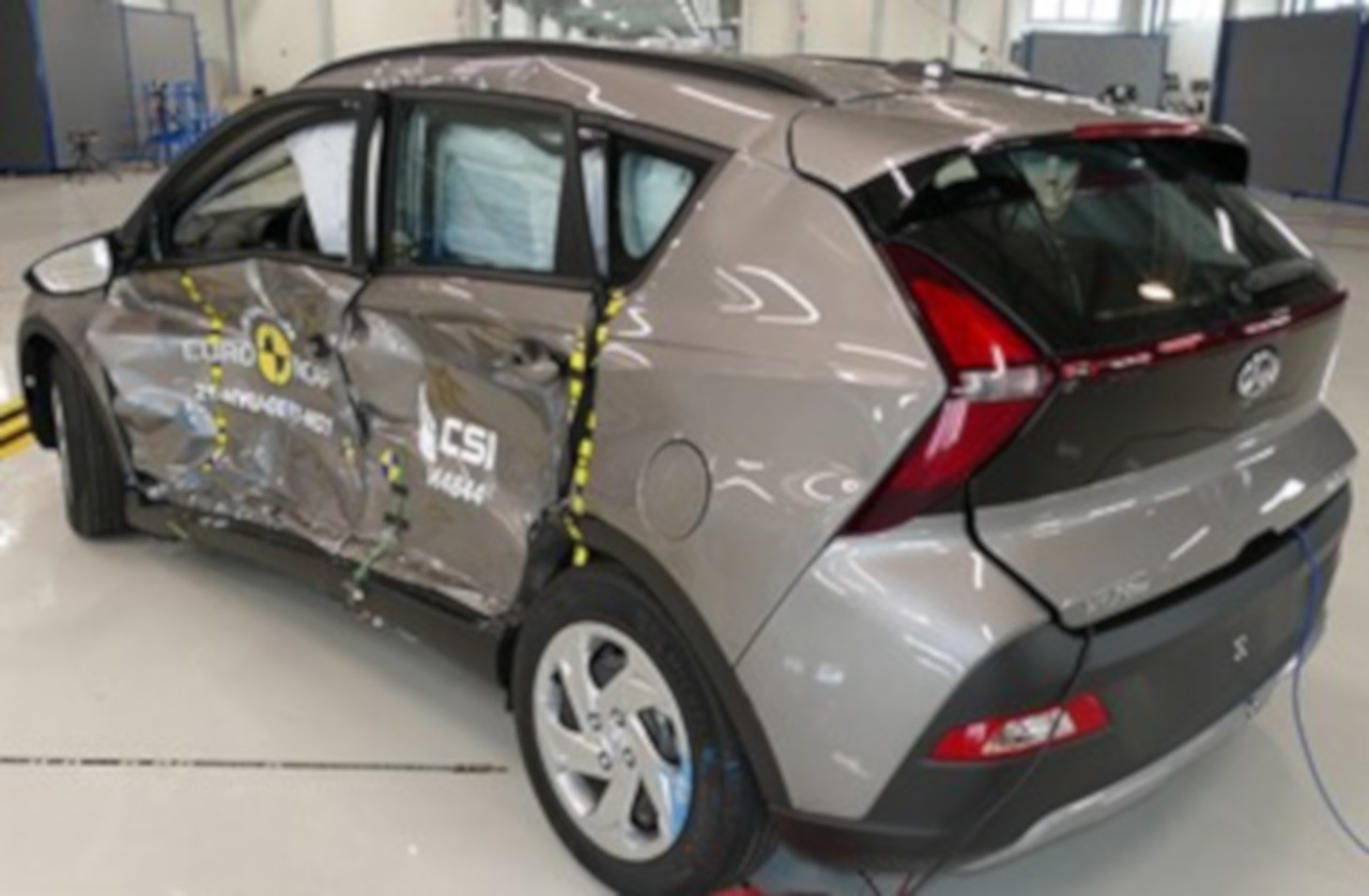 Hyundai Bayon 2021: crash test EuroNcap