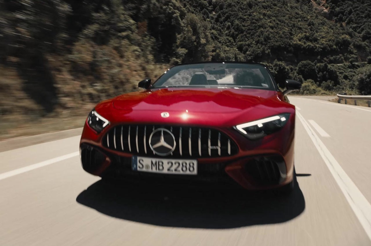 Mercedes-AMG SL 2022: immagini ufficiali