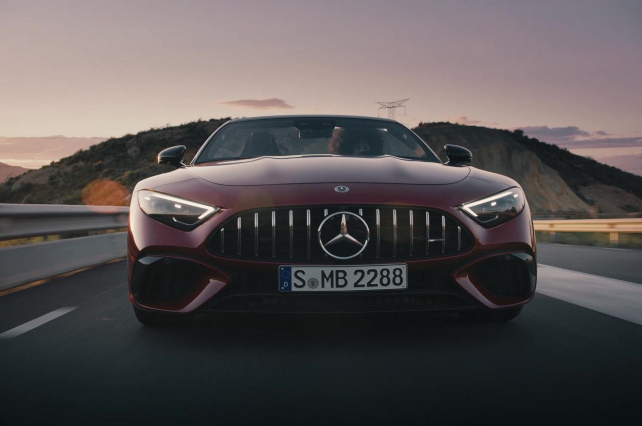 Mercedes-AMG SL 2022: immagini ufficiali