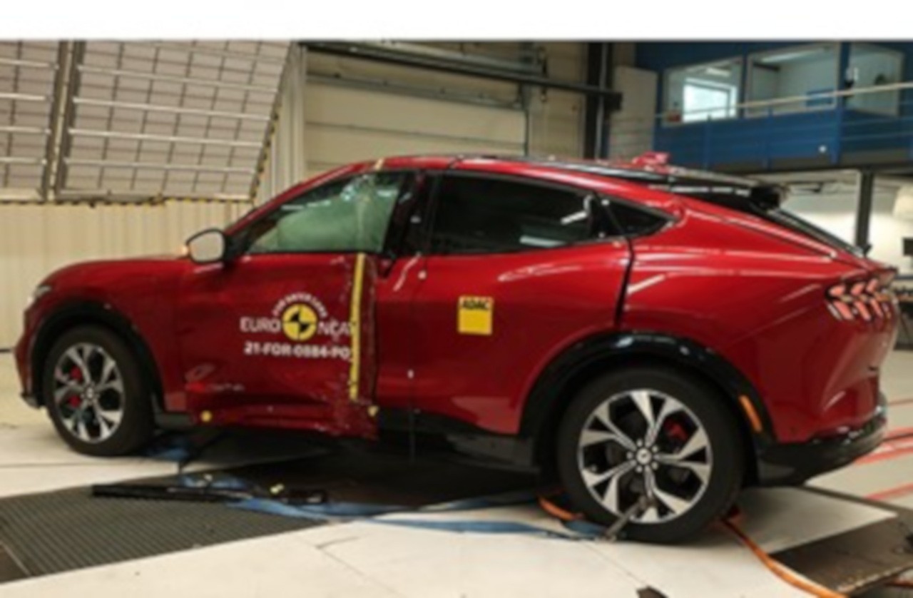 Ford Mustang Mach-E: crash test EuroNcap 2021