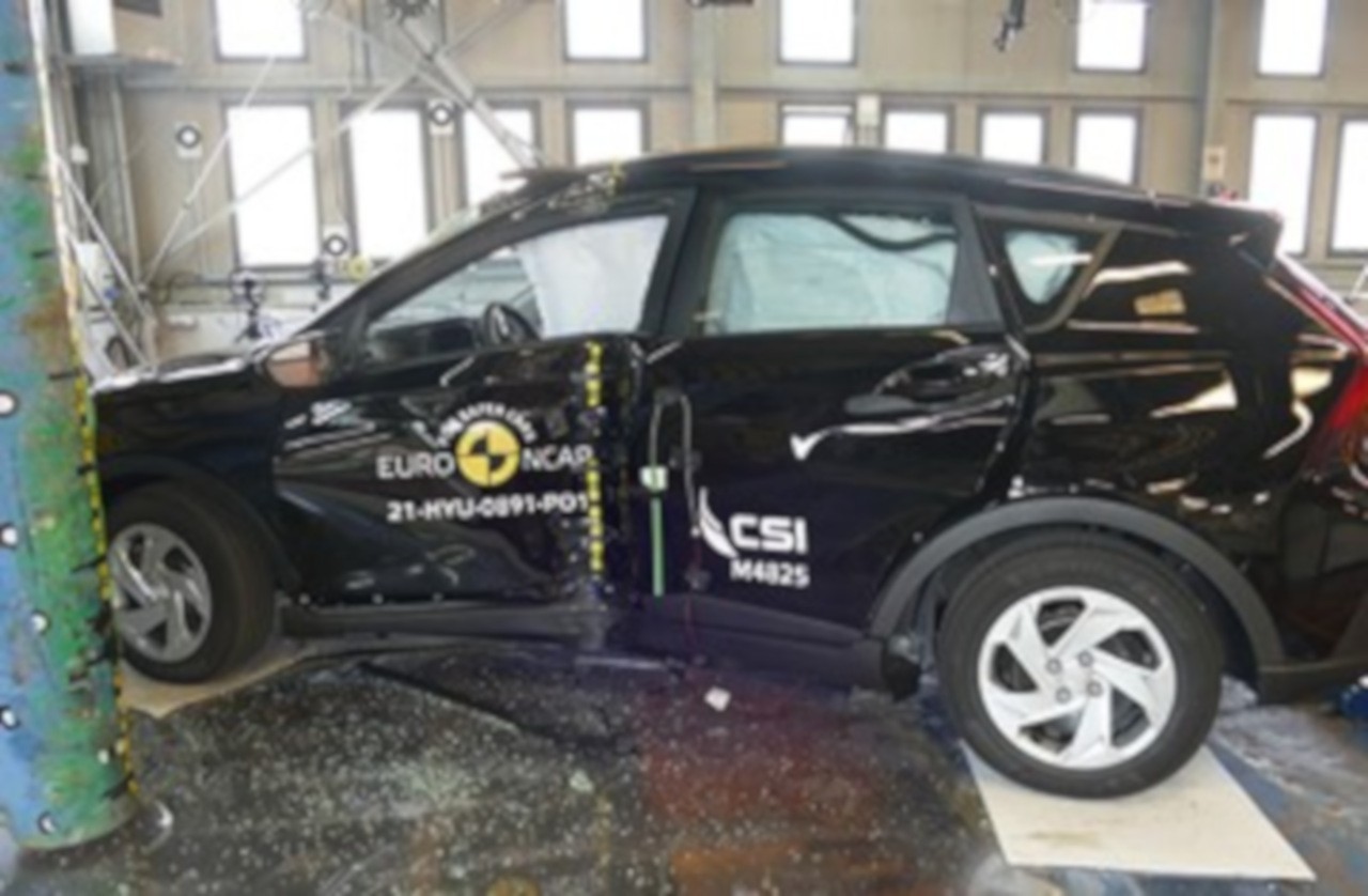 Hyundai Bayon 2021: crash test EuroNcap