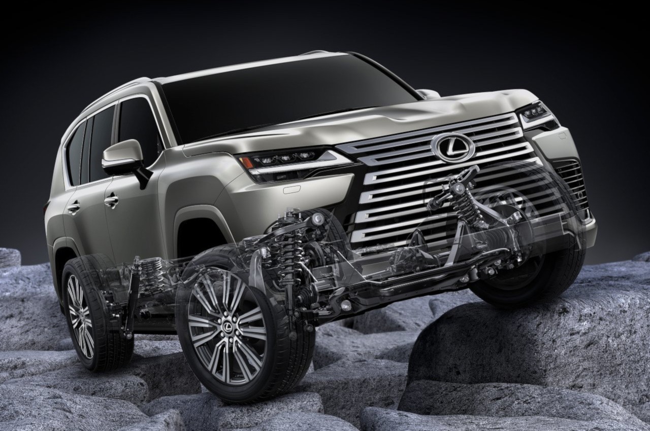 Lexus LX 2022: immagini ufficiali