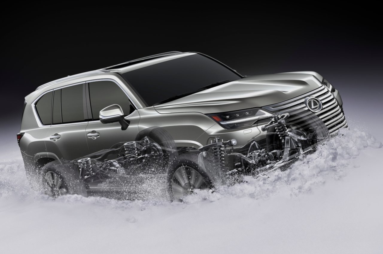 Lexus LX 2022: immagini ufficiali