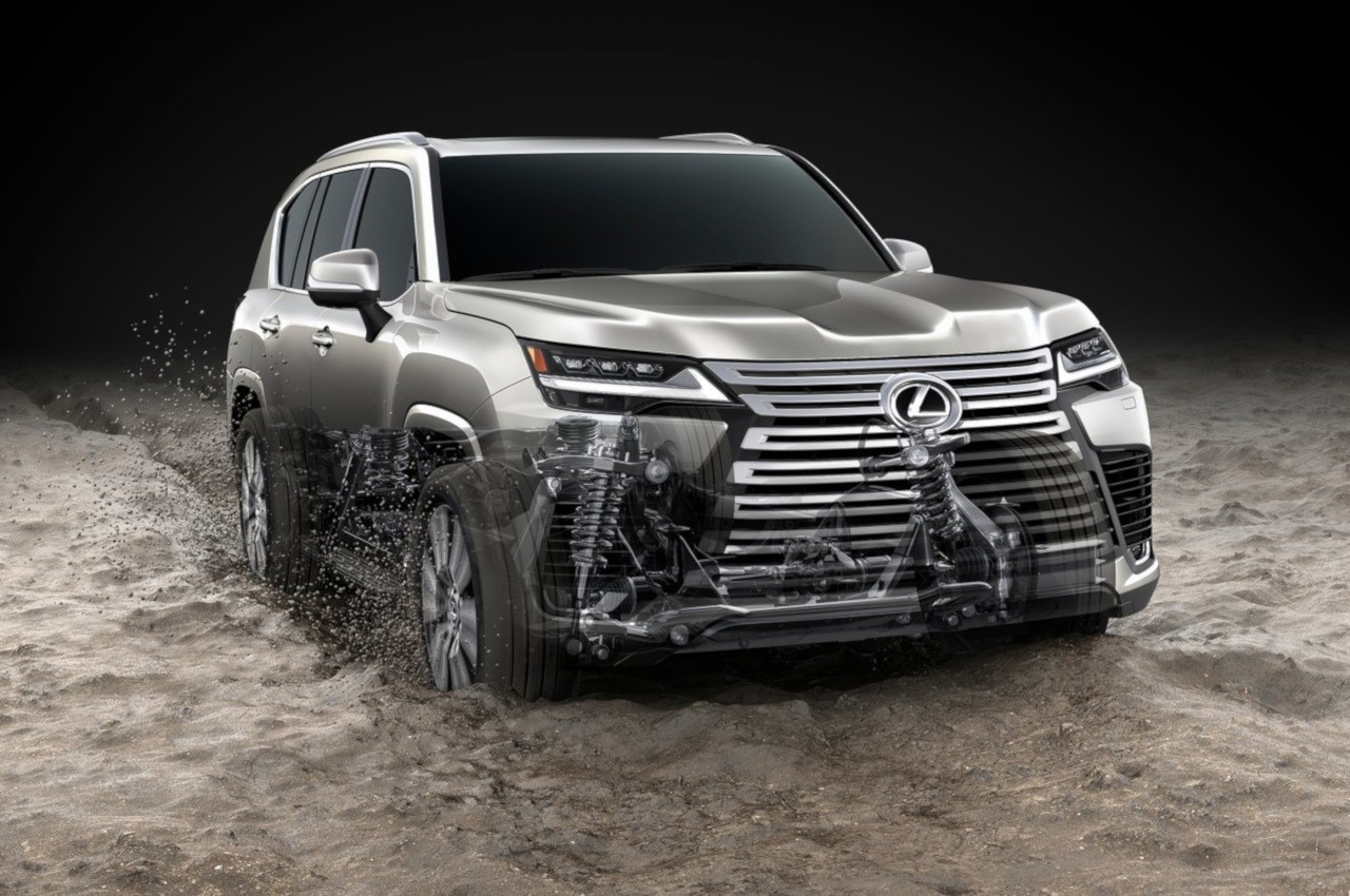 Lexus LX 2022: immagini ufficiali