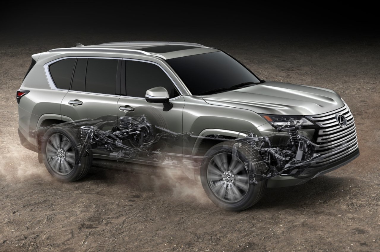 Lexus LX 2022: immagini ufficiali