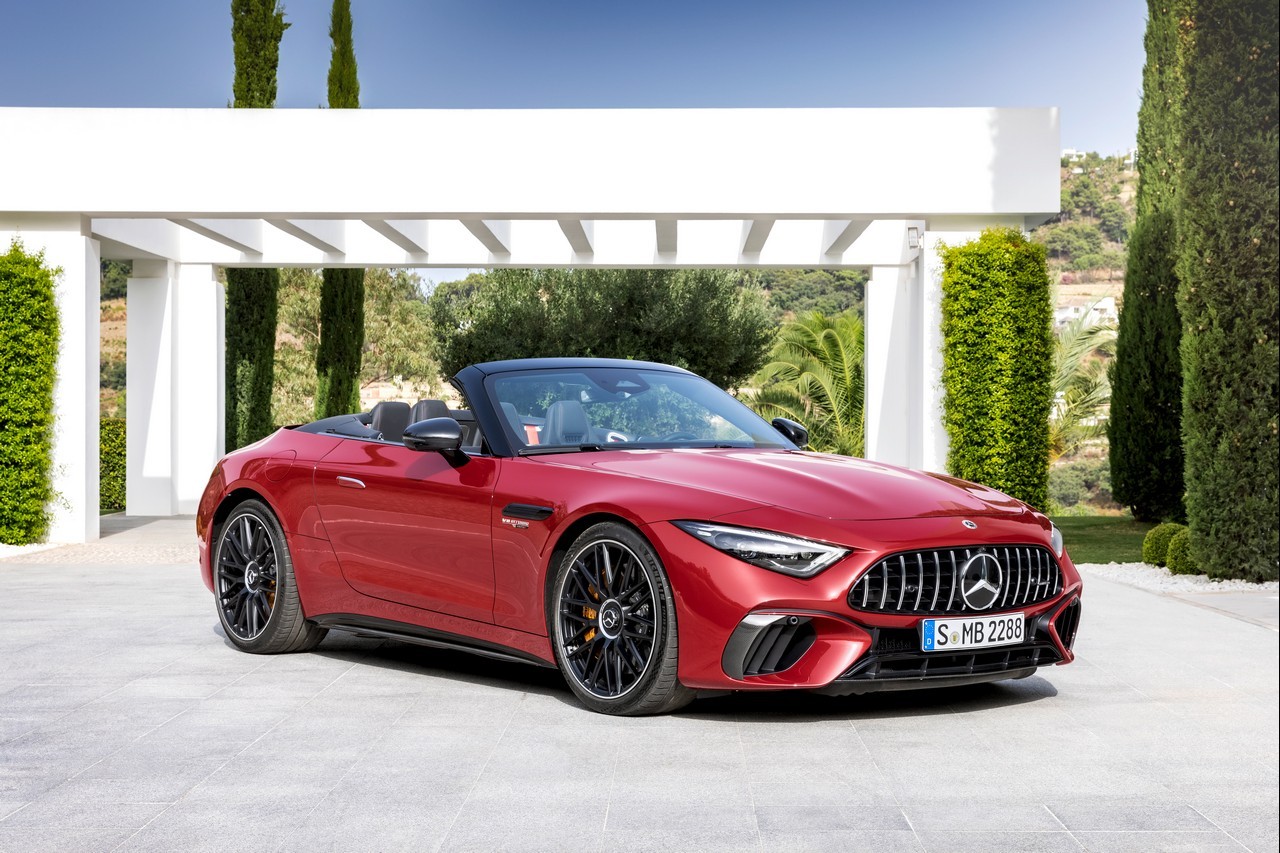 Mercedes-AMG SL 2022: immagini ufficiali