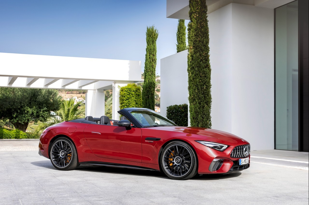 Mercedes-AMG SL 2022: immagini ufficiali