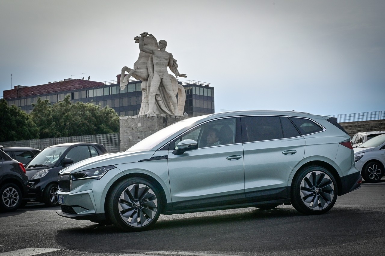 Skoda Enyaq iV 80: la prova su strada