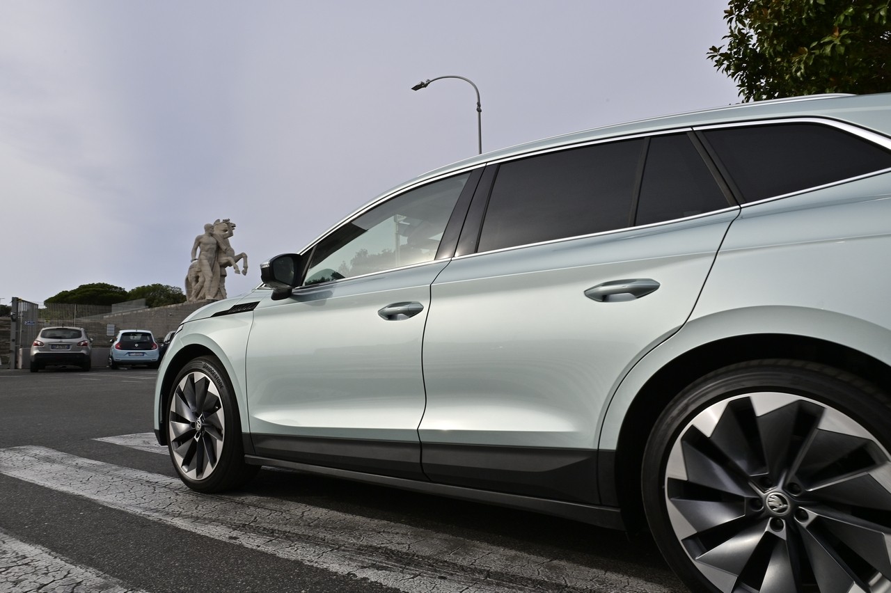 Skoda Enyaq iV 80: la prova su strada