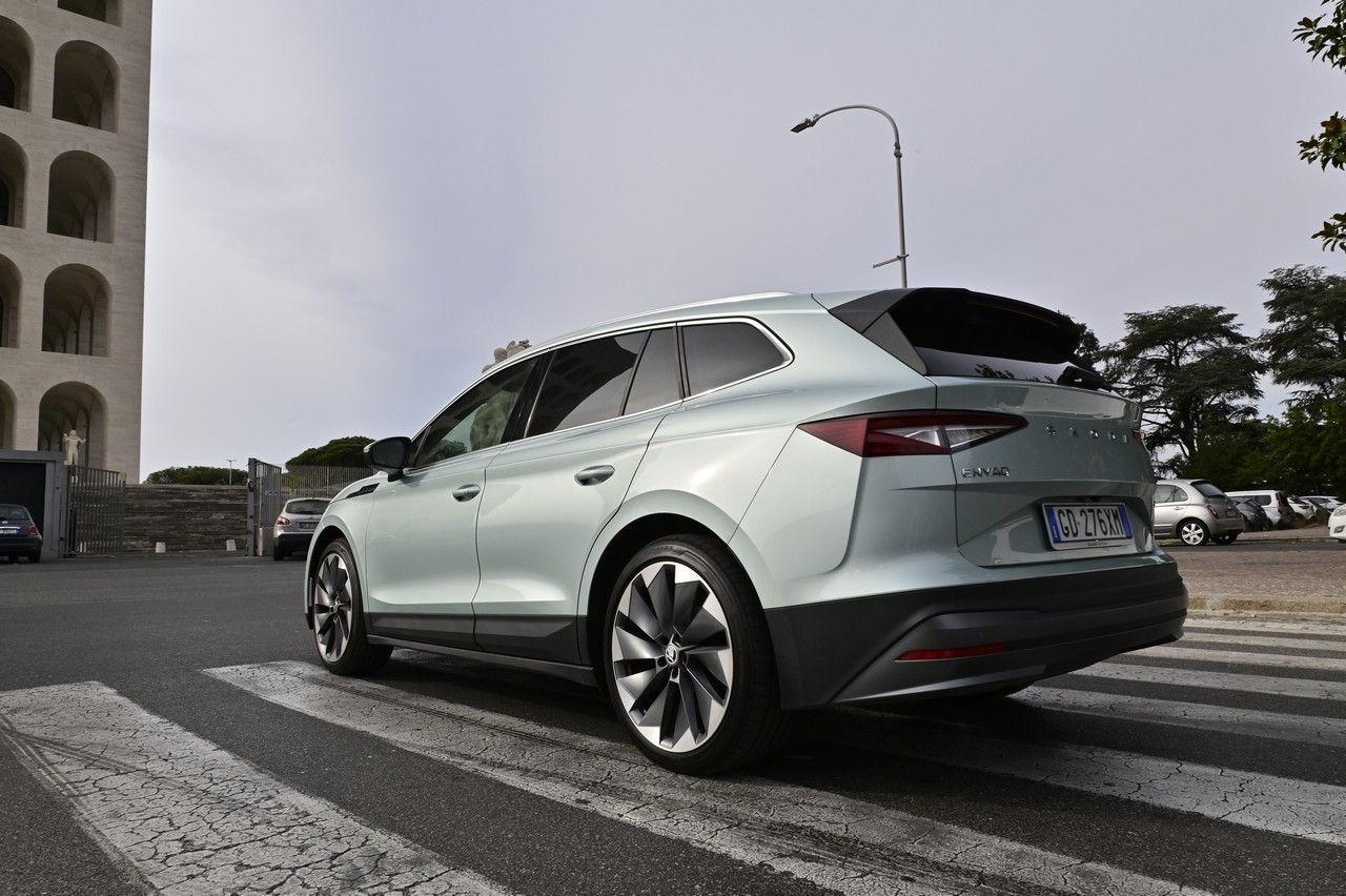 Skoda Enyaq iV 80: la prova su strada