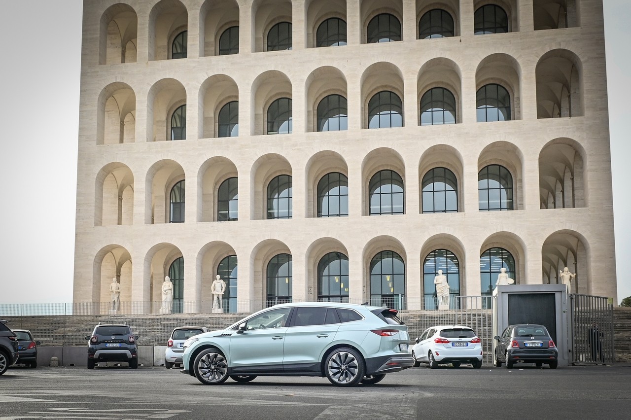 Skoda Enyaq iV 80: la prova su strada