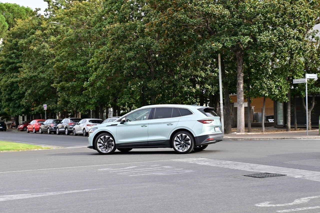 Skoda Enyaq iV 80: la prova su strada