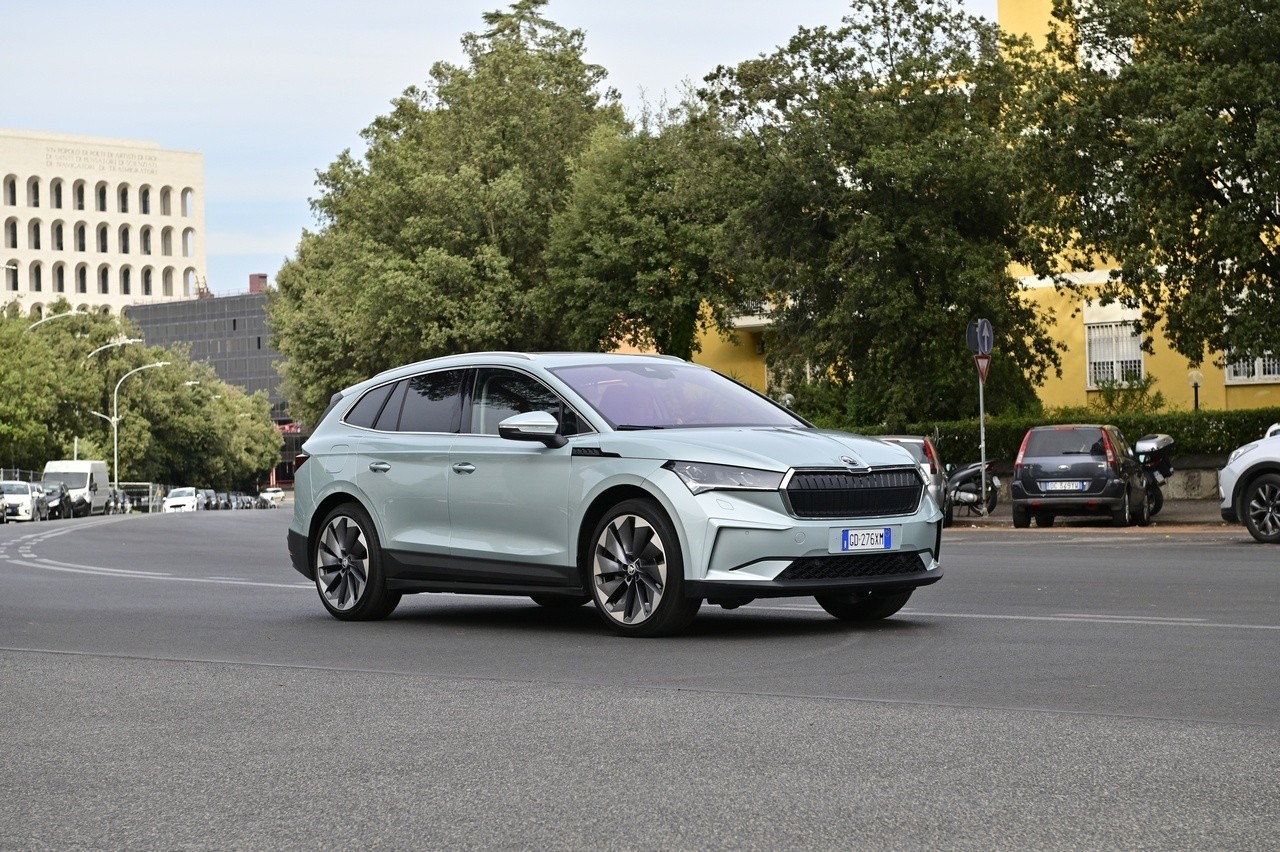 Skoda Enyaq iV 80: la prova su strada