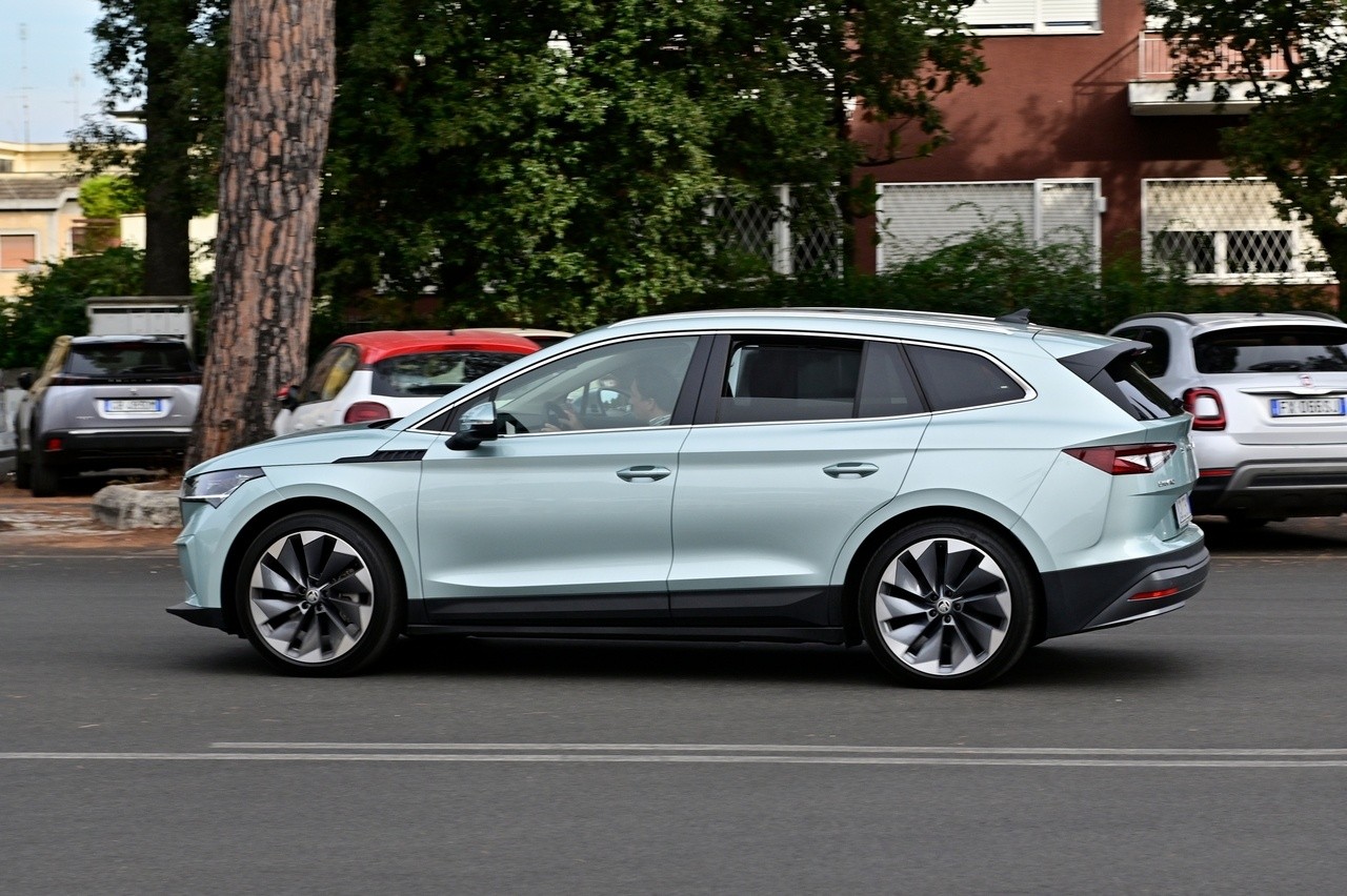 Skoda Enyaq iV 80: la prova su strada