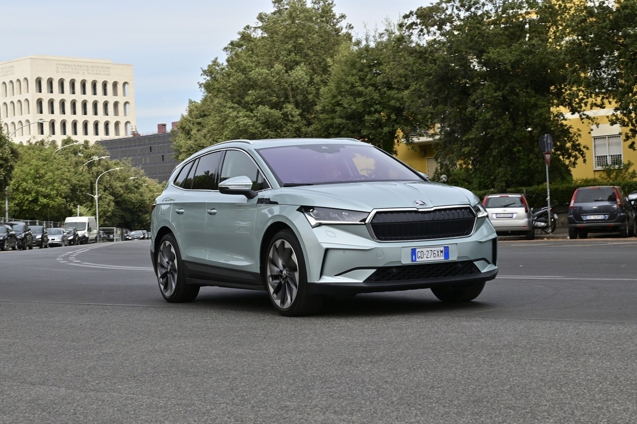 Skoda Enyaq iV 80: la prova su strada