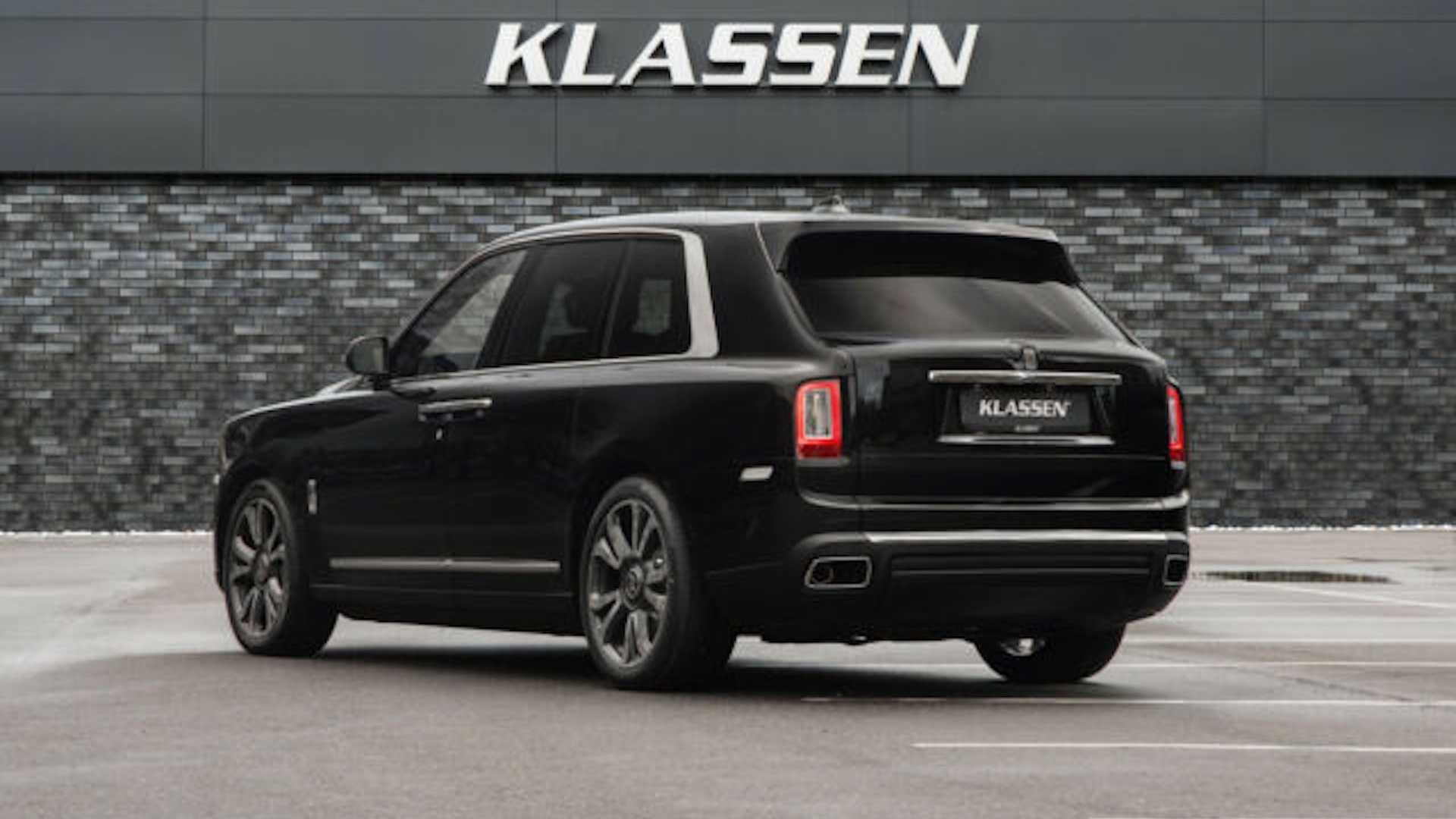 Rolls-Royce Cullinan blindata by Classen: le immagini ufficiali