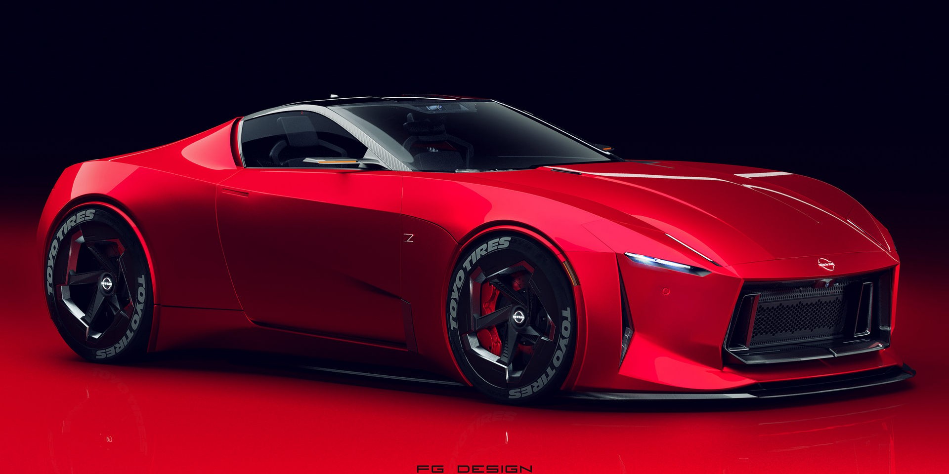 Nissan Fairlady Zero Z: le immagini render