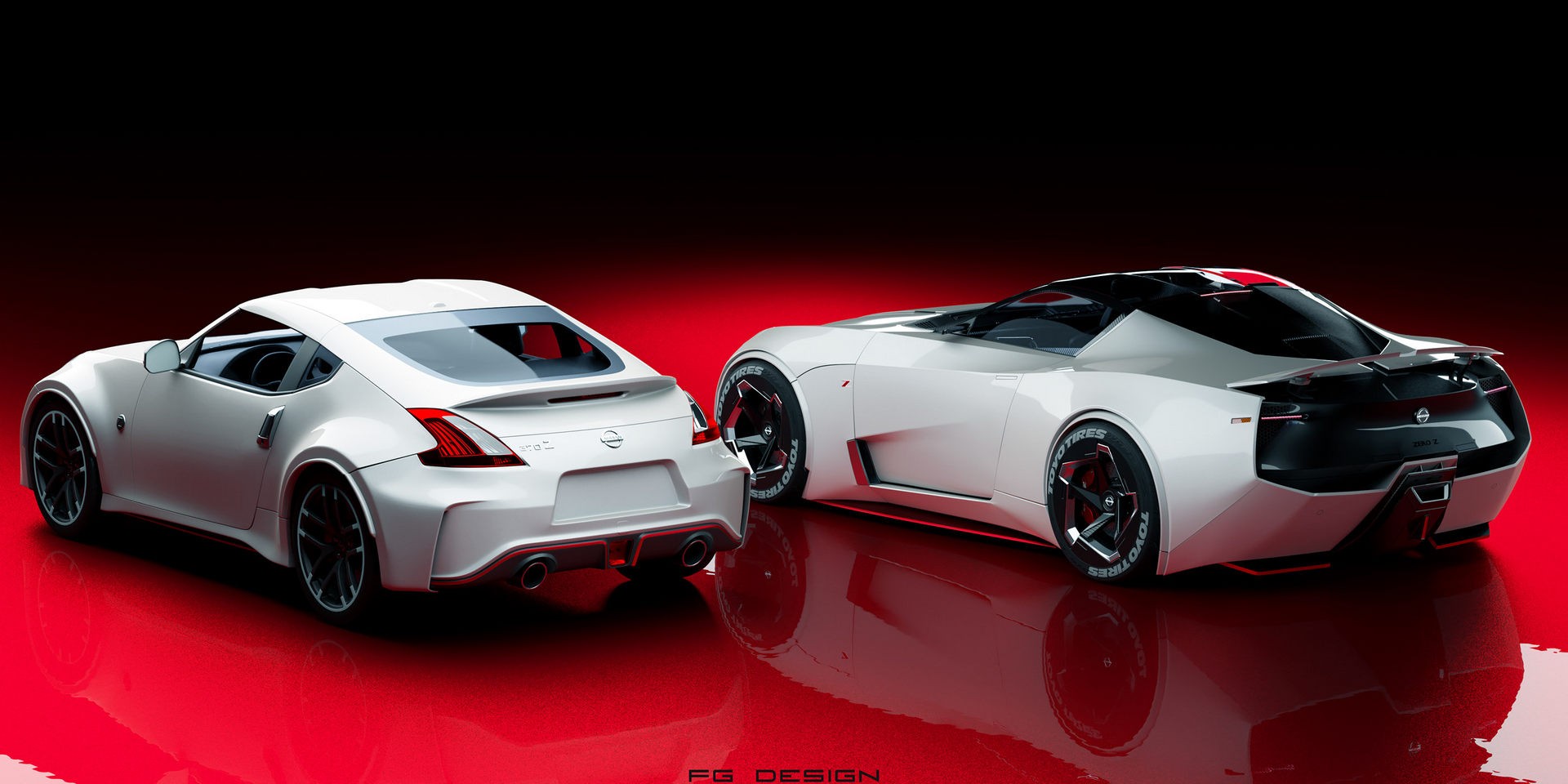 Nissan Fairlady Zero Z: le immagini render