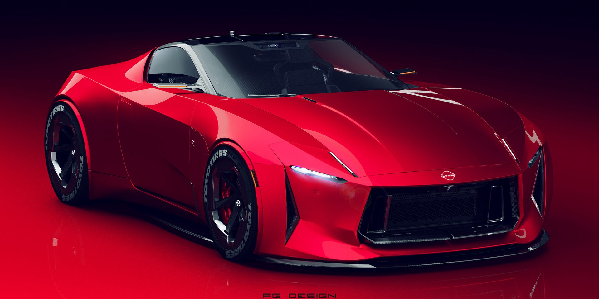 Nissan Fairlady Zero Z: le immagini render