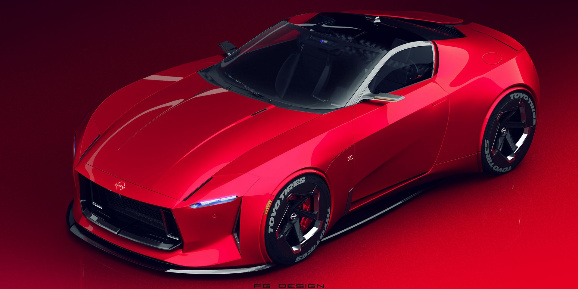 Nissan Fairlady Zero Z: le immagini render