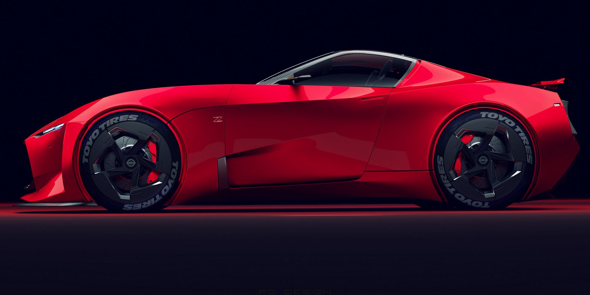 Nissan Fairlady Zero Z: le immagini render