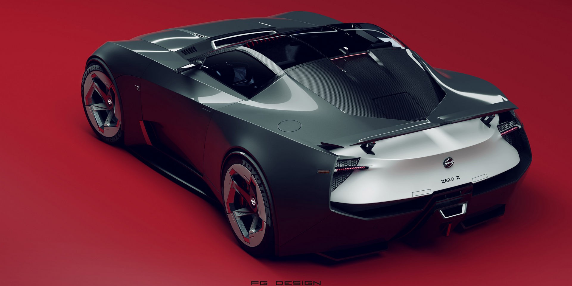 Nissan Fairlady Zero Z: le immagini render