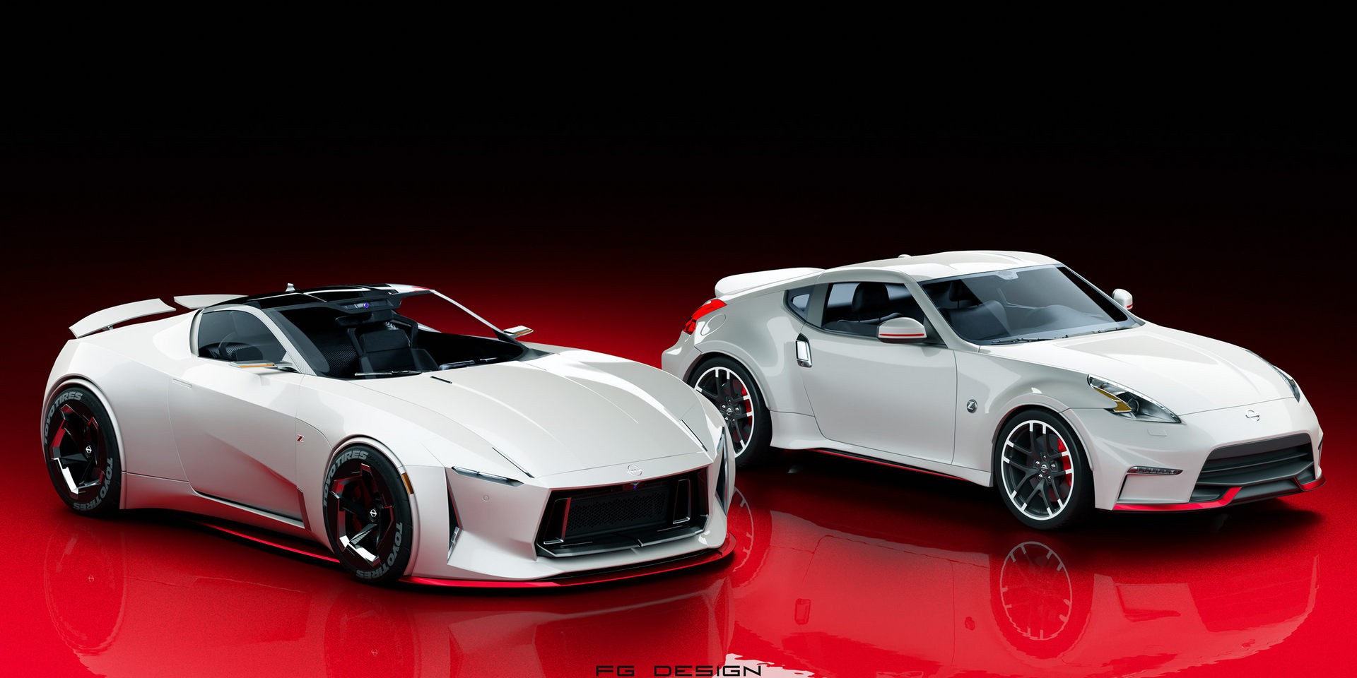 Nissan Fairlady Zero Z: le immagini render