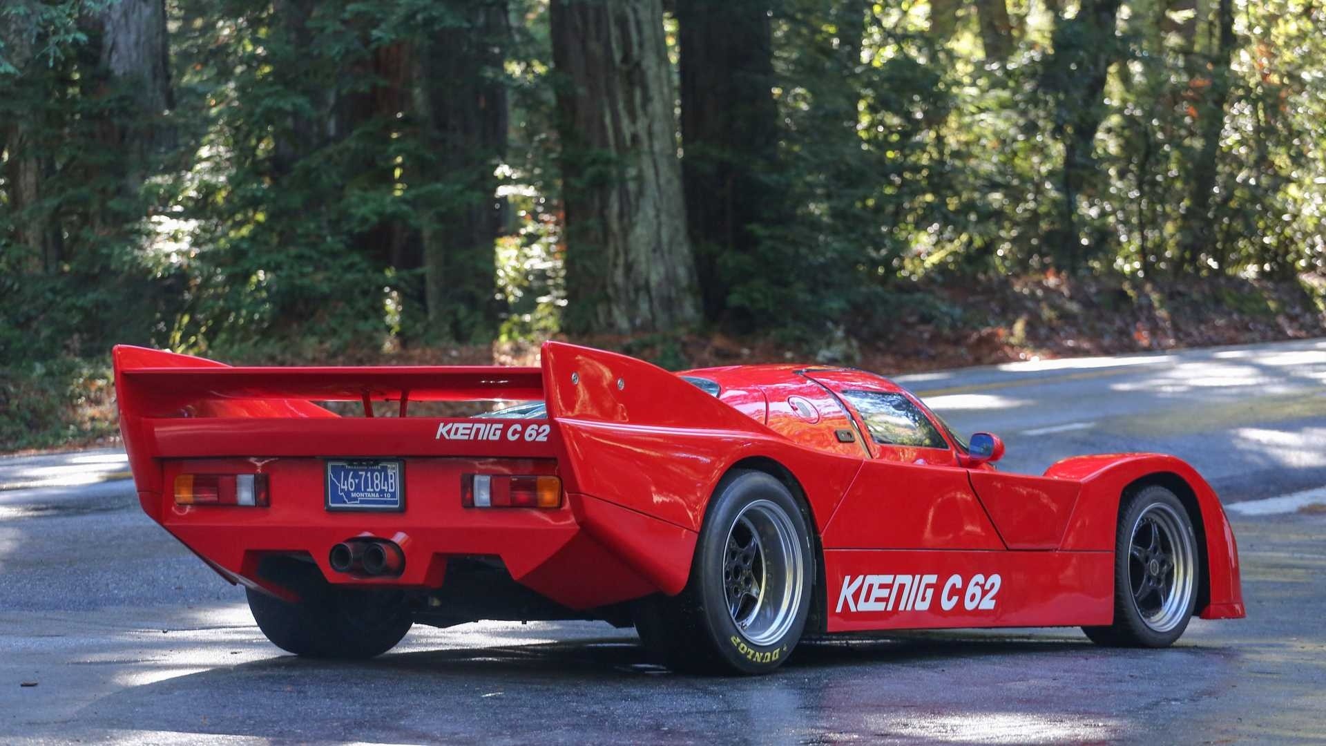 Porsche 962 stradale: le immagini