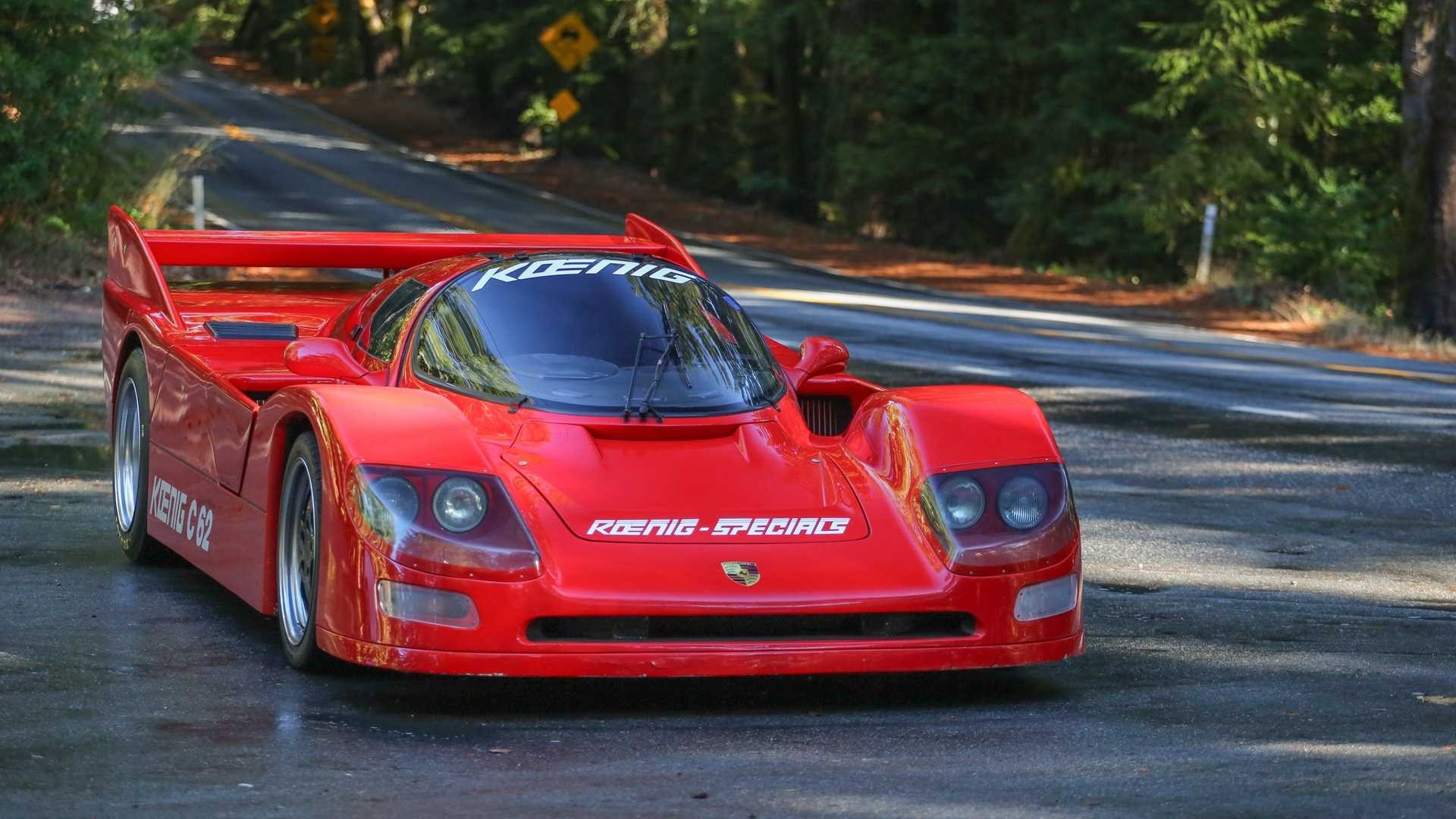 Porsche 962 stradale: le immagini