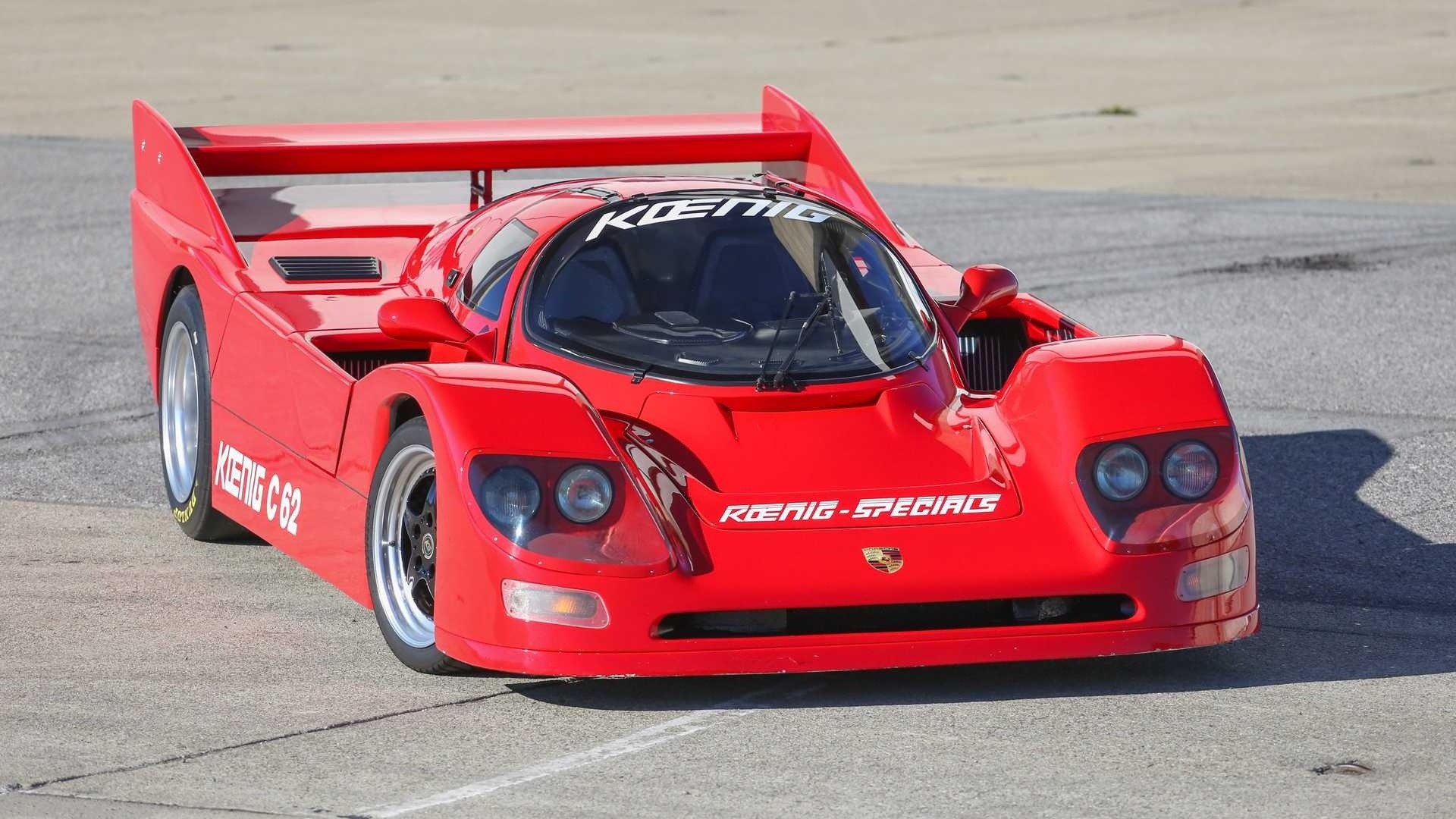 Porsche 962 stradale: le immagini