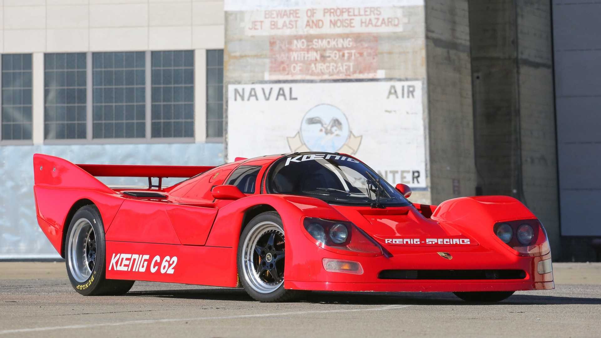 Porsche 962 stradale: le immagini