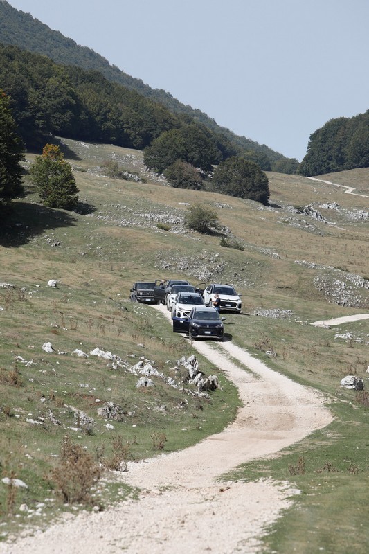 Suzuki Across plug-in: il raduno sui Monti Simbruini