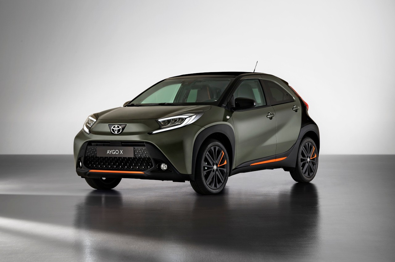 Toyota Aygo X 2022: immagini ufficiali