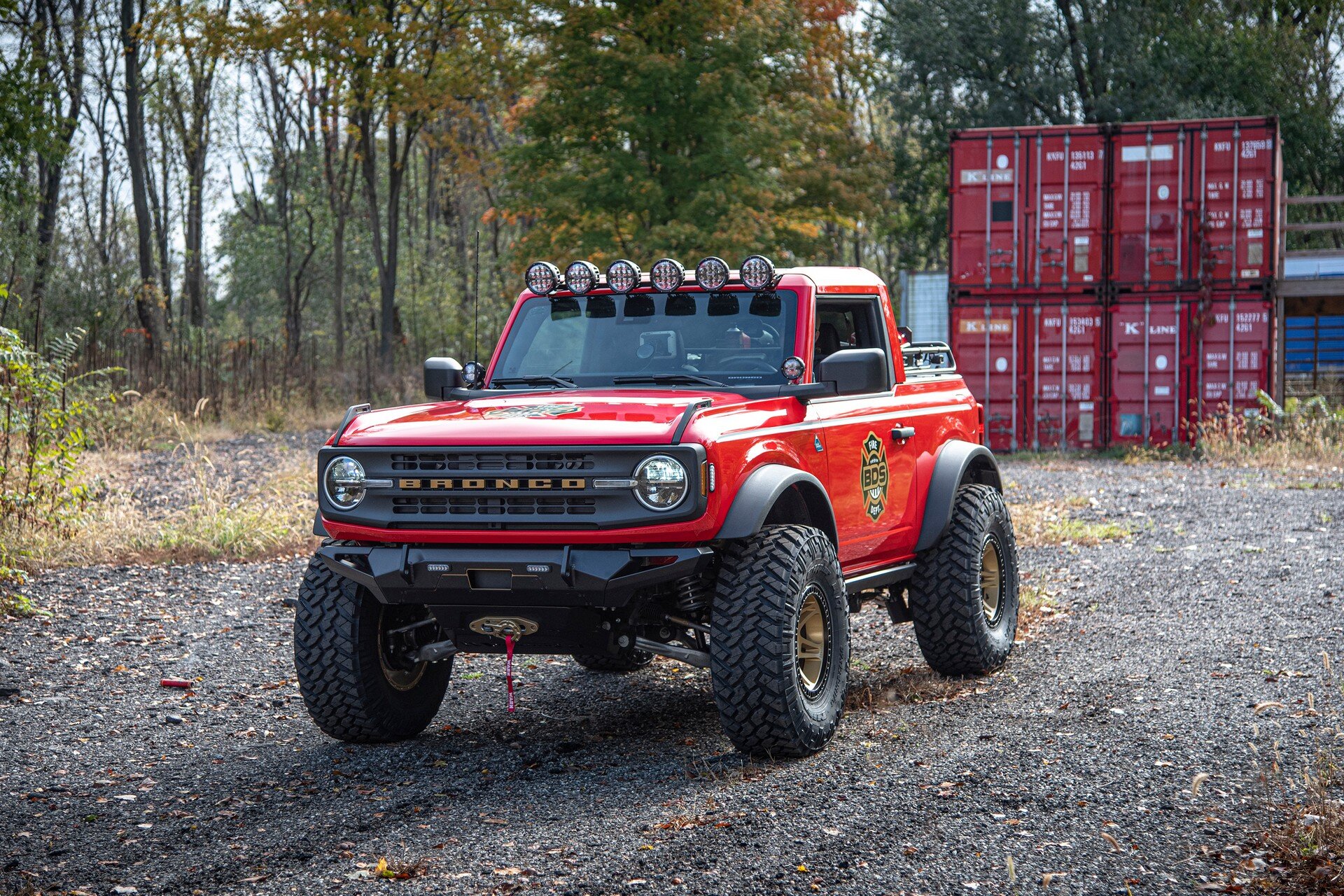 Ford Bronco Fire Command: le immagini