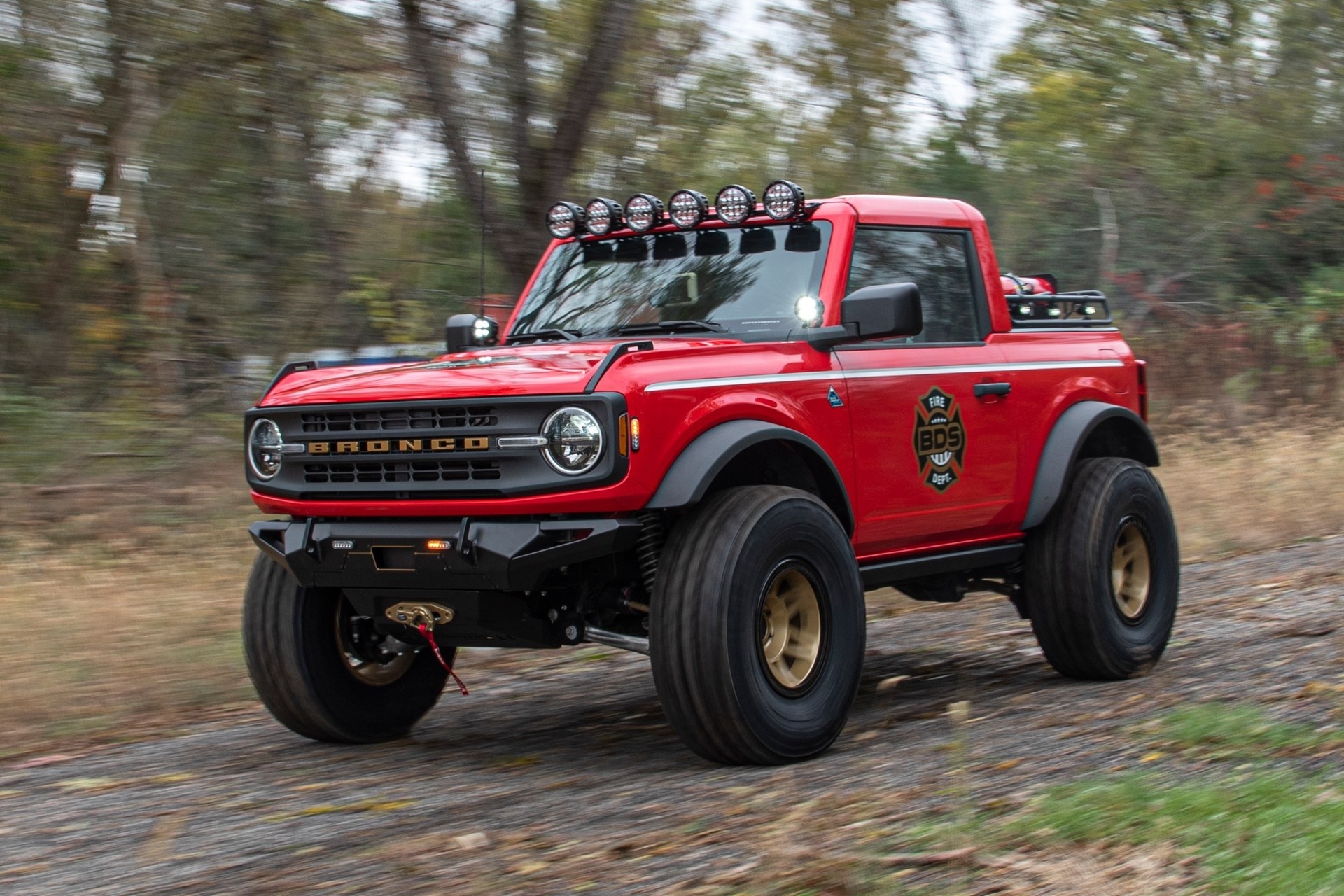 Ford Bronco Fire Command: le immagini