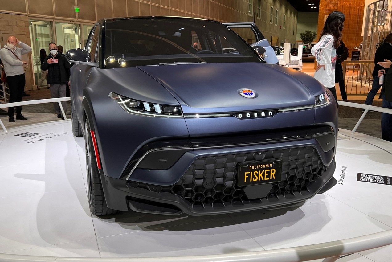 Fisker Ocean al Salone di Los Angeles 2021