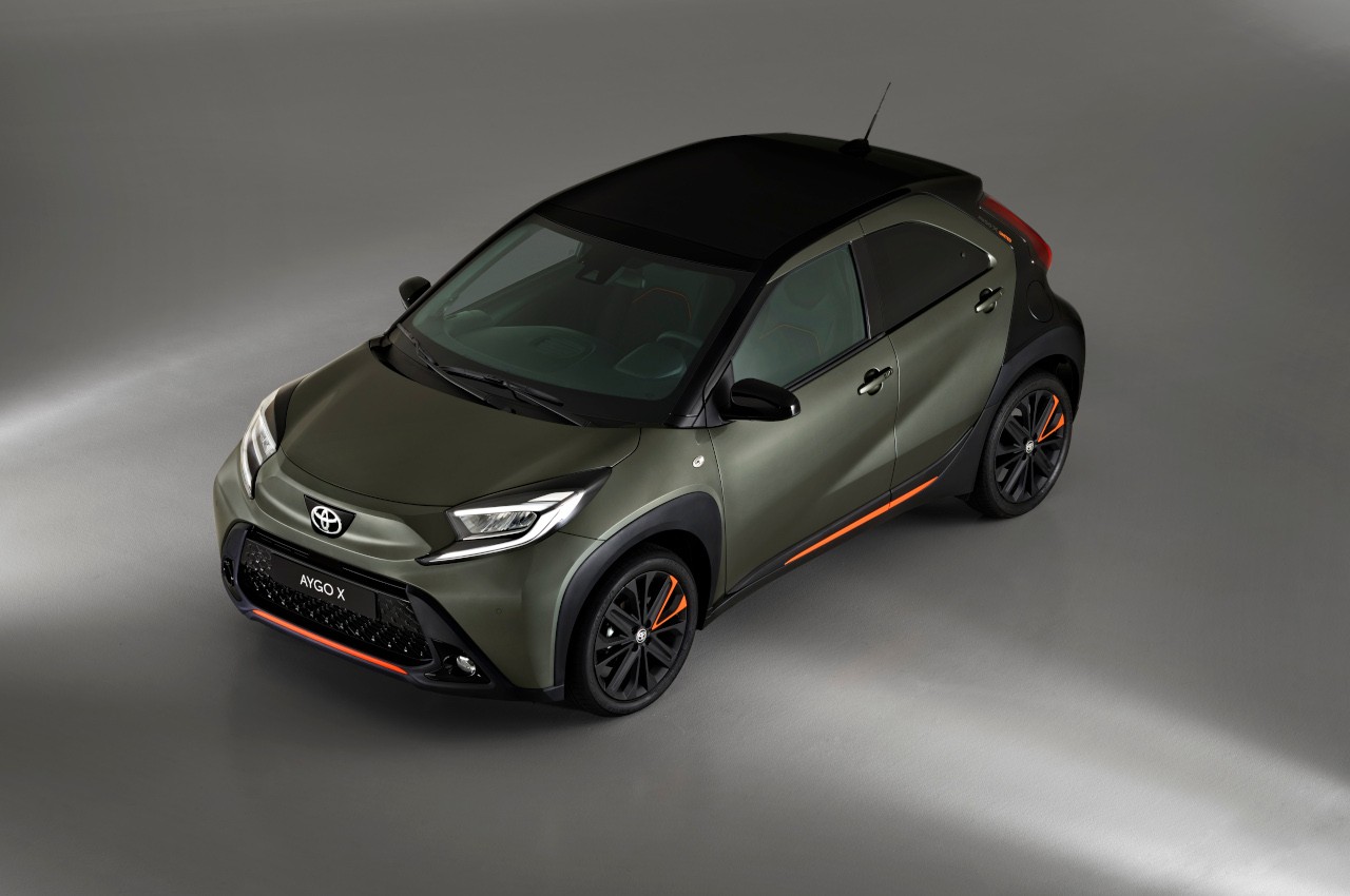 Toyota Aygo X 2022: immagini ufficiali