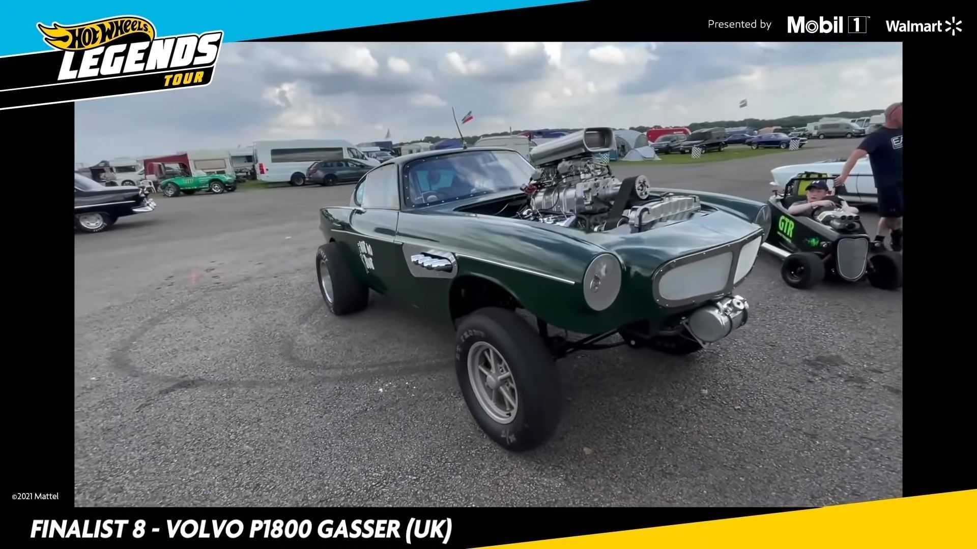 Volvo P1800 Gasser, vincitrice Hot Wheels Legends Tour 2021: le immagini ufficiali