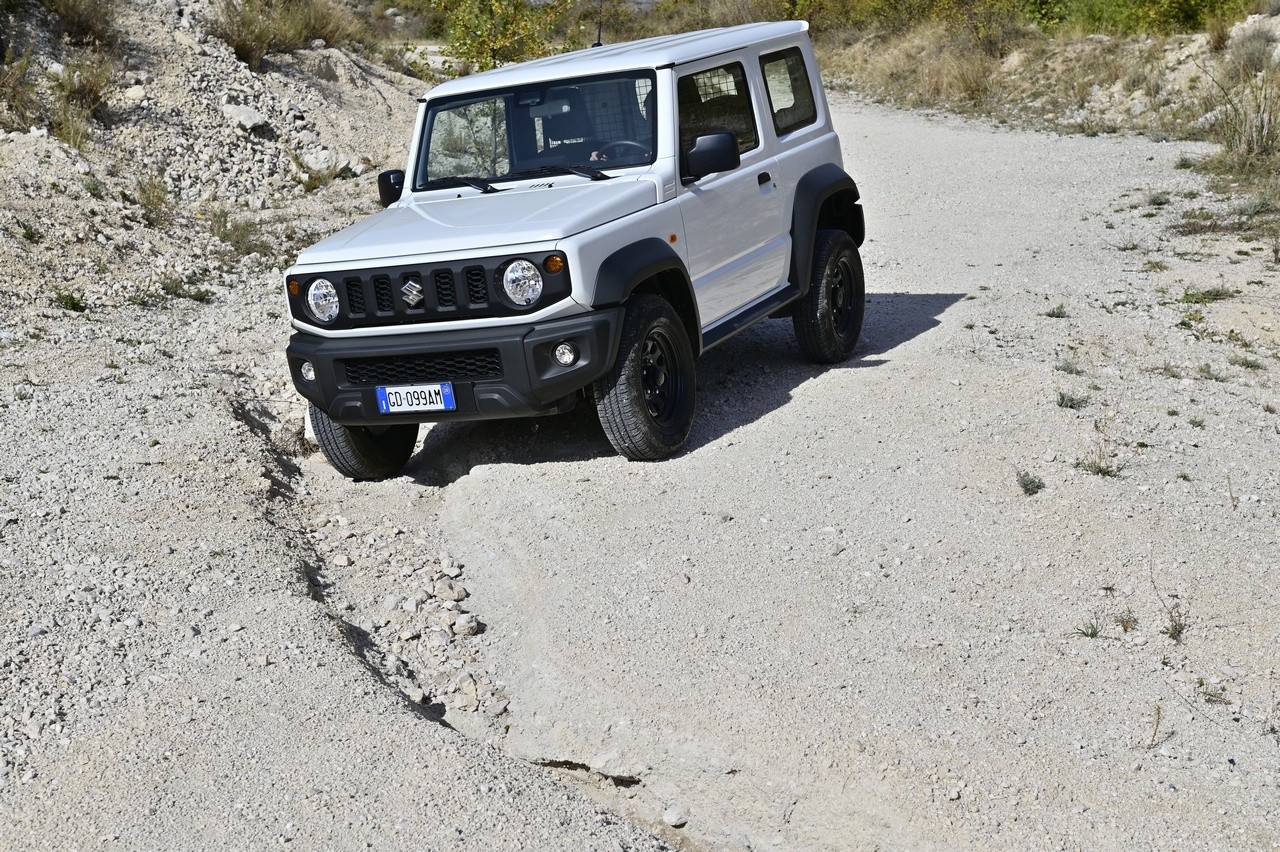 Suzuki Jimny Pro: prova su strada