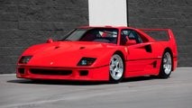 Ferrari F40 all'asta: le immagini