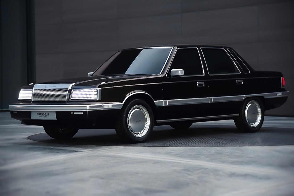 Hyundai Grandeur EV Heritage: il restomod