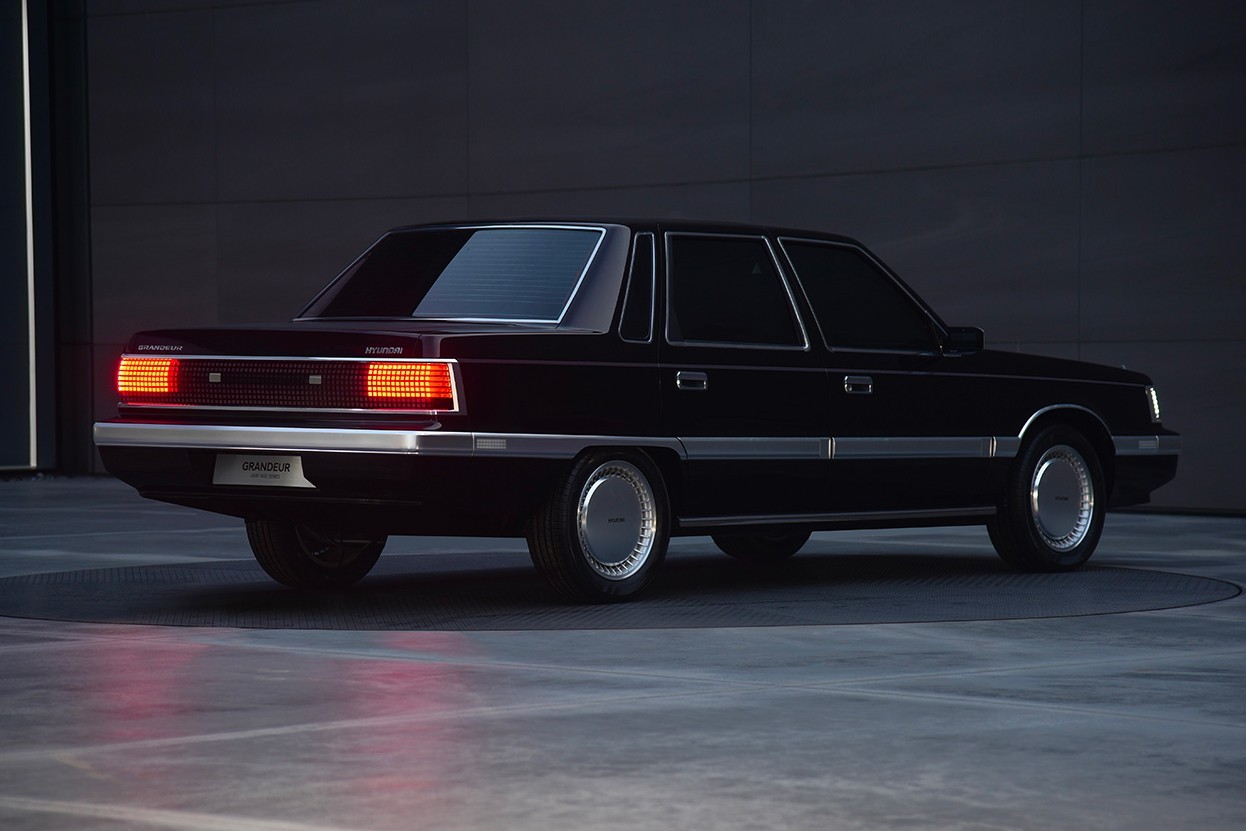 Hyundai Grandeur EV Heritage: il restomod