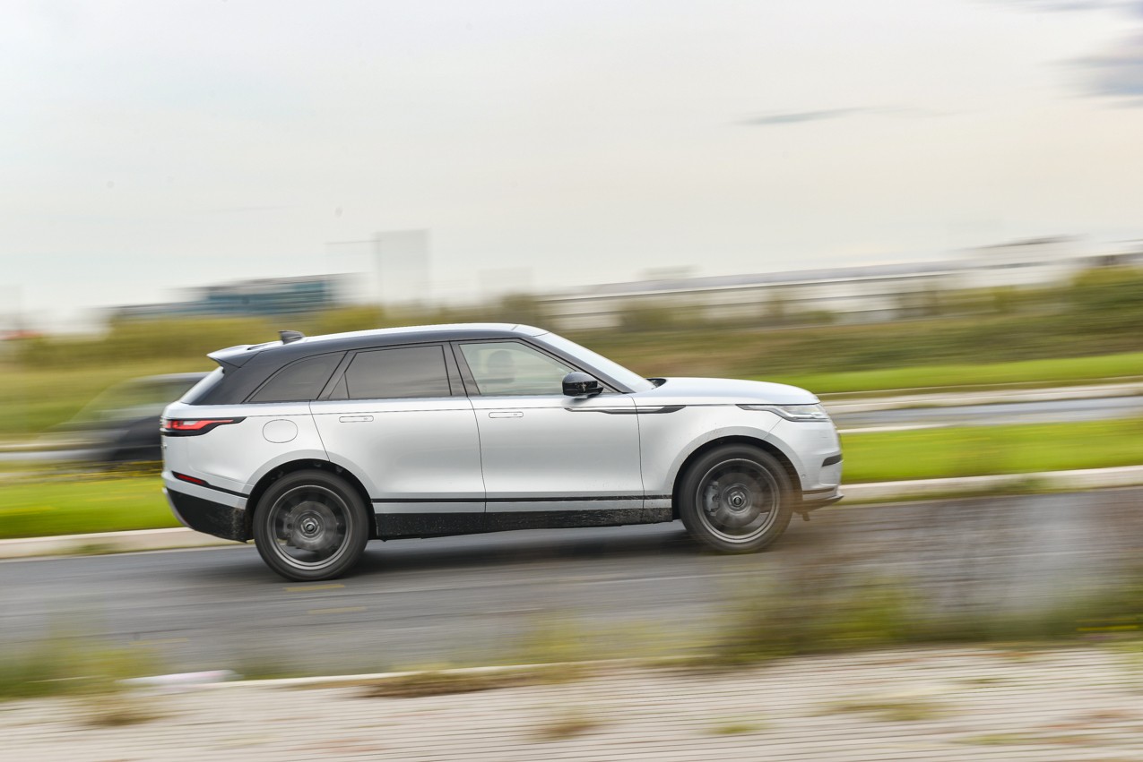 Range Rover Velar P400e: la prova su strada