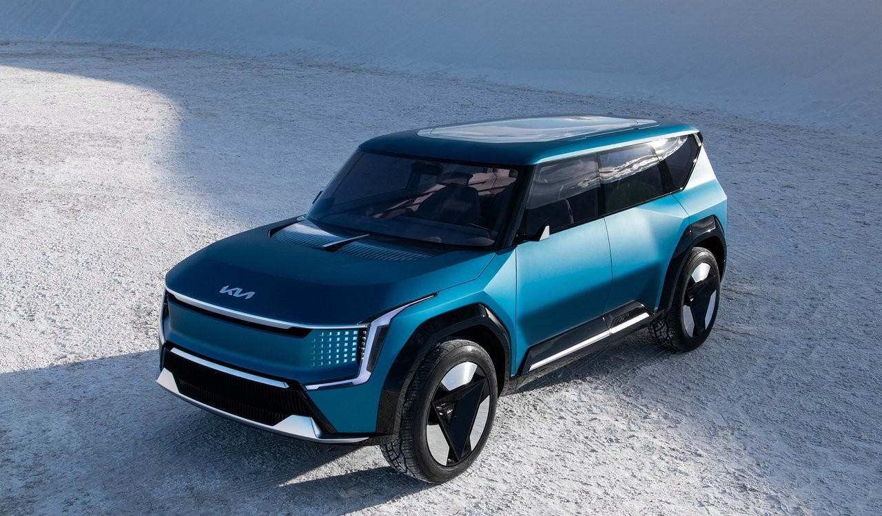 Kia EV9 Concept: le immagini ufficiali