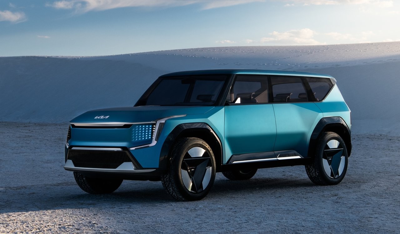 Kia EV9 Concept: le immagini ufficiali